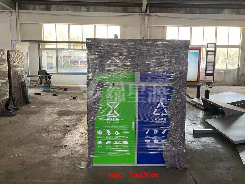 山东分类垃圾箱发货案例配图一